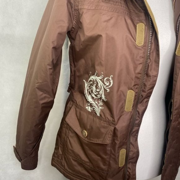 Sims ladies ski snowboard jacket brown Xsmall - Picture 4 of 16